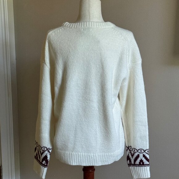 Sundance Catalog nordic snowflake sweater - Picture 7 of 10